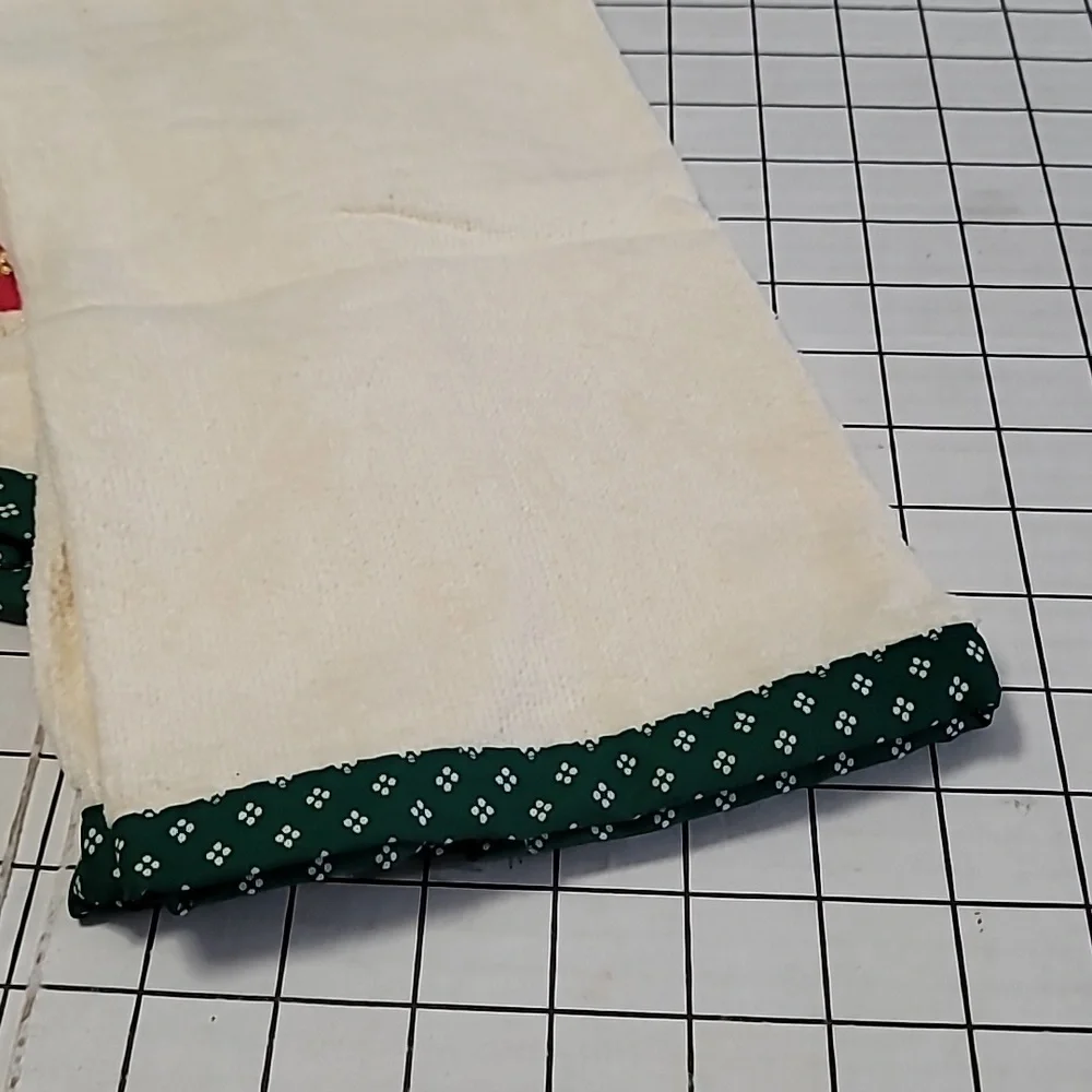 Festive Joy Embroidered‎ Hand Towels And Washcloths Set X2